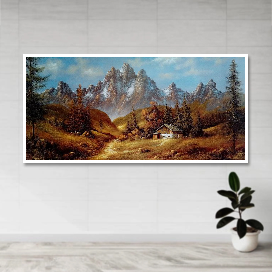 Mountain Range-Wall Carpet